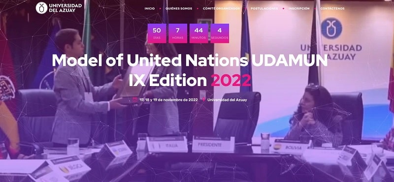 Model of United Nations UDAMUN IX Edition